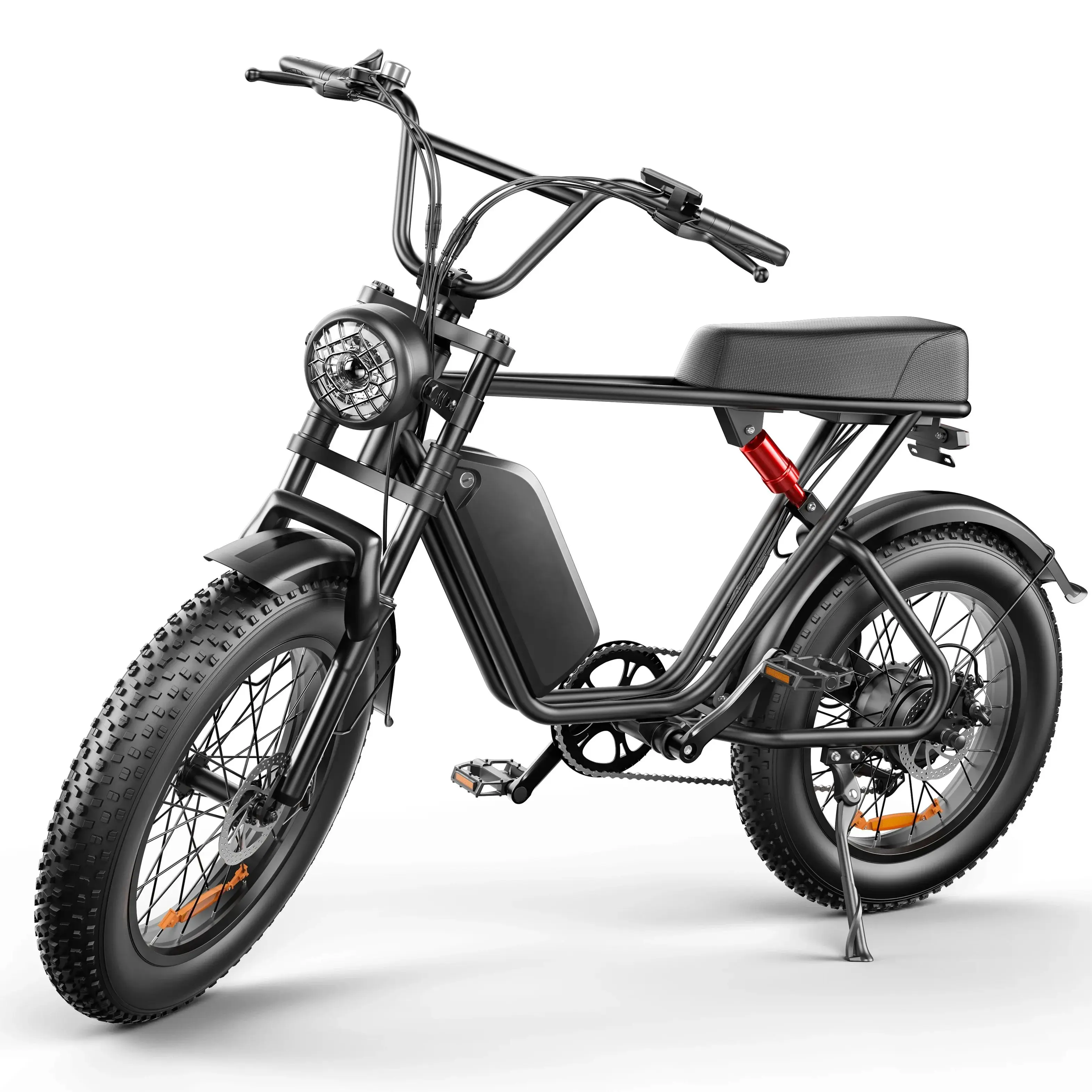 AliExpress EMOKO C91 Electric Bicycle For Adults 1000W Motor 48V20AH Battery City Electric Bike 20*4 Inch Fat Tire Mountain Off-road Ebike