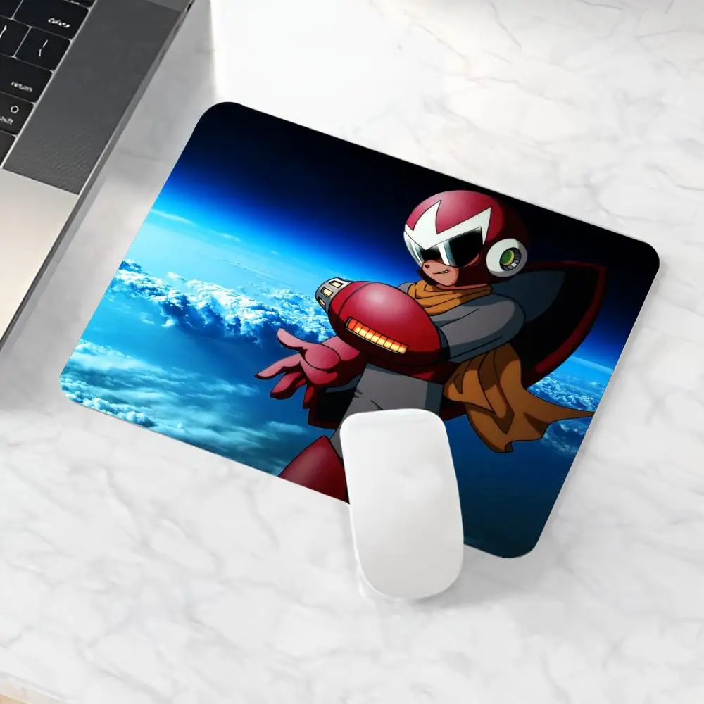 Mega Man Mouse Pad Game mause pads Laptops Small Wrist Protector Supplies Desk Accessories Luxury Notebook Accessories cs lol