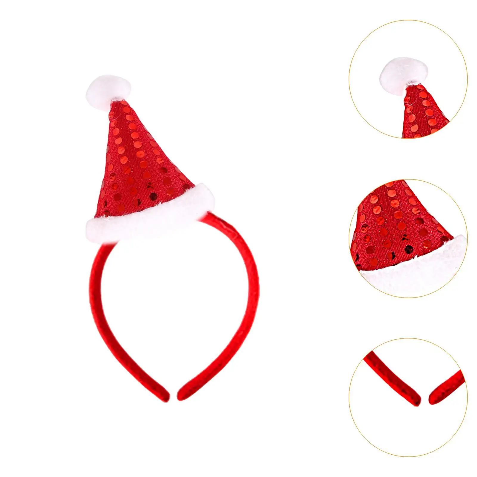 Christmas Headbands Hair Accessories Xmas Headwear Headdress for New Year Holiday