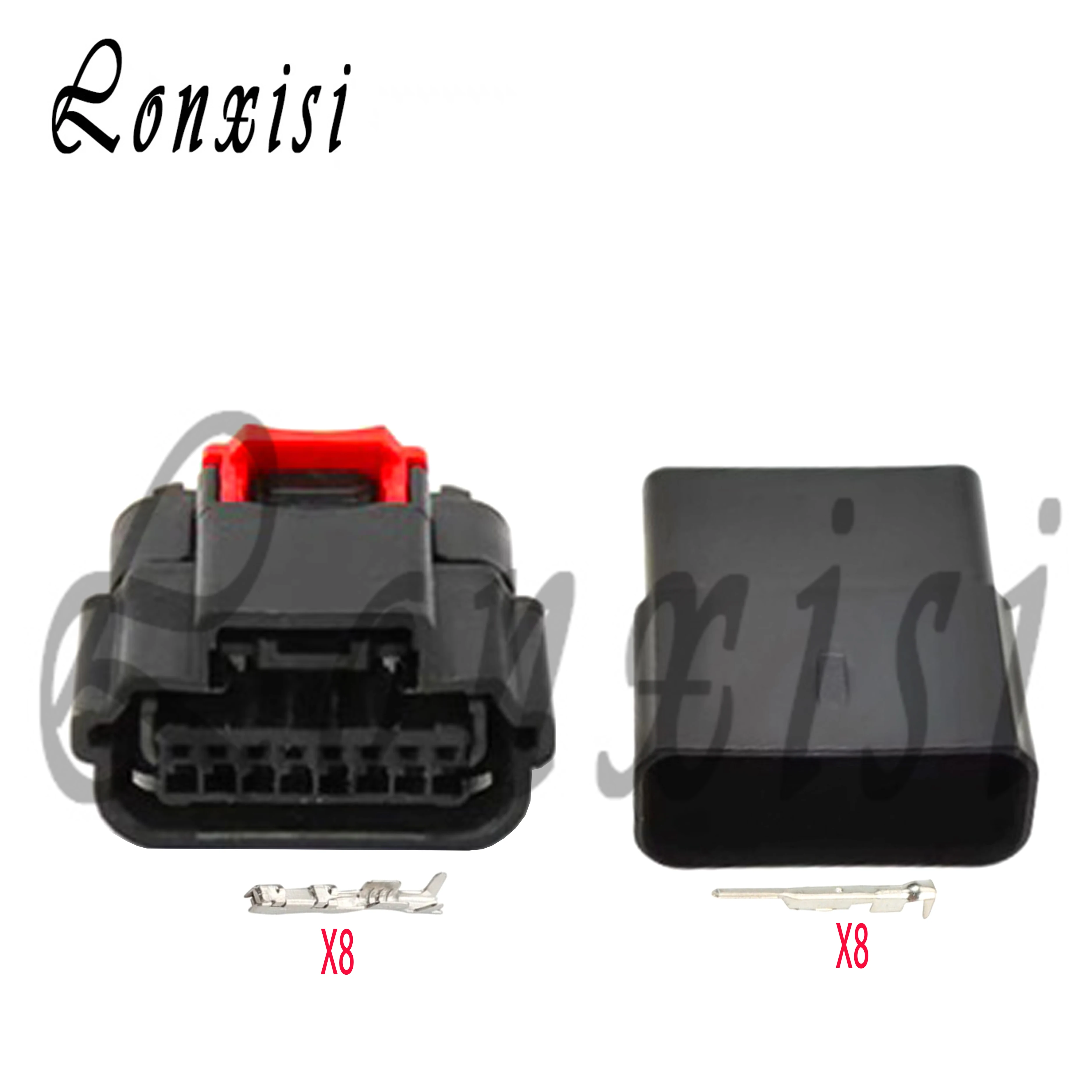 8 Pin ATSSPB-C08C-1AK Auto Mass Air Flow MAF Meter Sensor Plug ATSSPB-C0805D-1AK For Nissan Chevrolet Buick Cadillac GMC OPEL