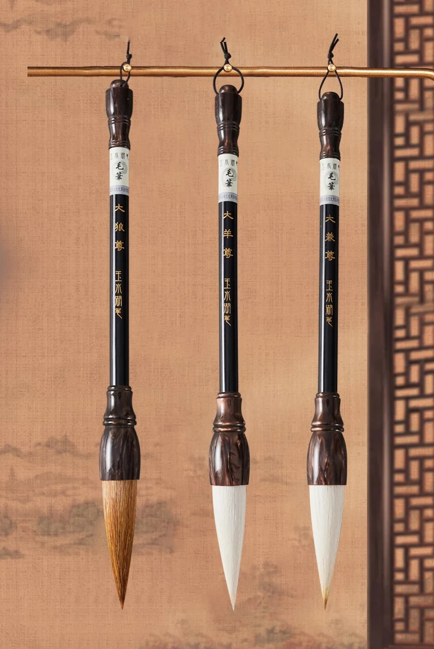 high quality pure woolen weasel hair Chinese brushes art supplies Calligraphy brush