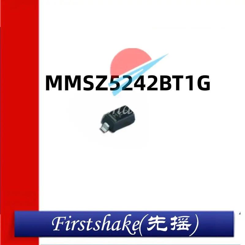 100Pcs MMSZ5242BT1G Silk Screen H2 500mW 12V Package SOD-123FL Original Imported Genuine ON