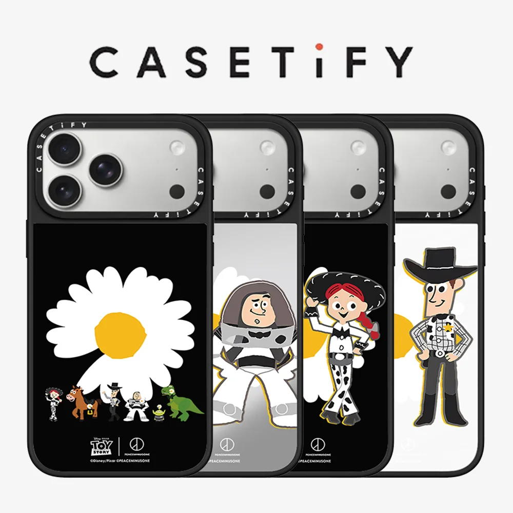 Funda para Teléfono CASETiFY en Colaboración con Disney Toy Story, Serie de Dibujos Animados, para iPhone 17, 13, 14 Pro Max, 15, 16 Plus, Air, Magnética, Protectora