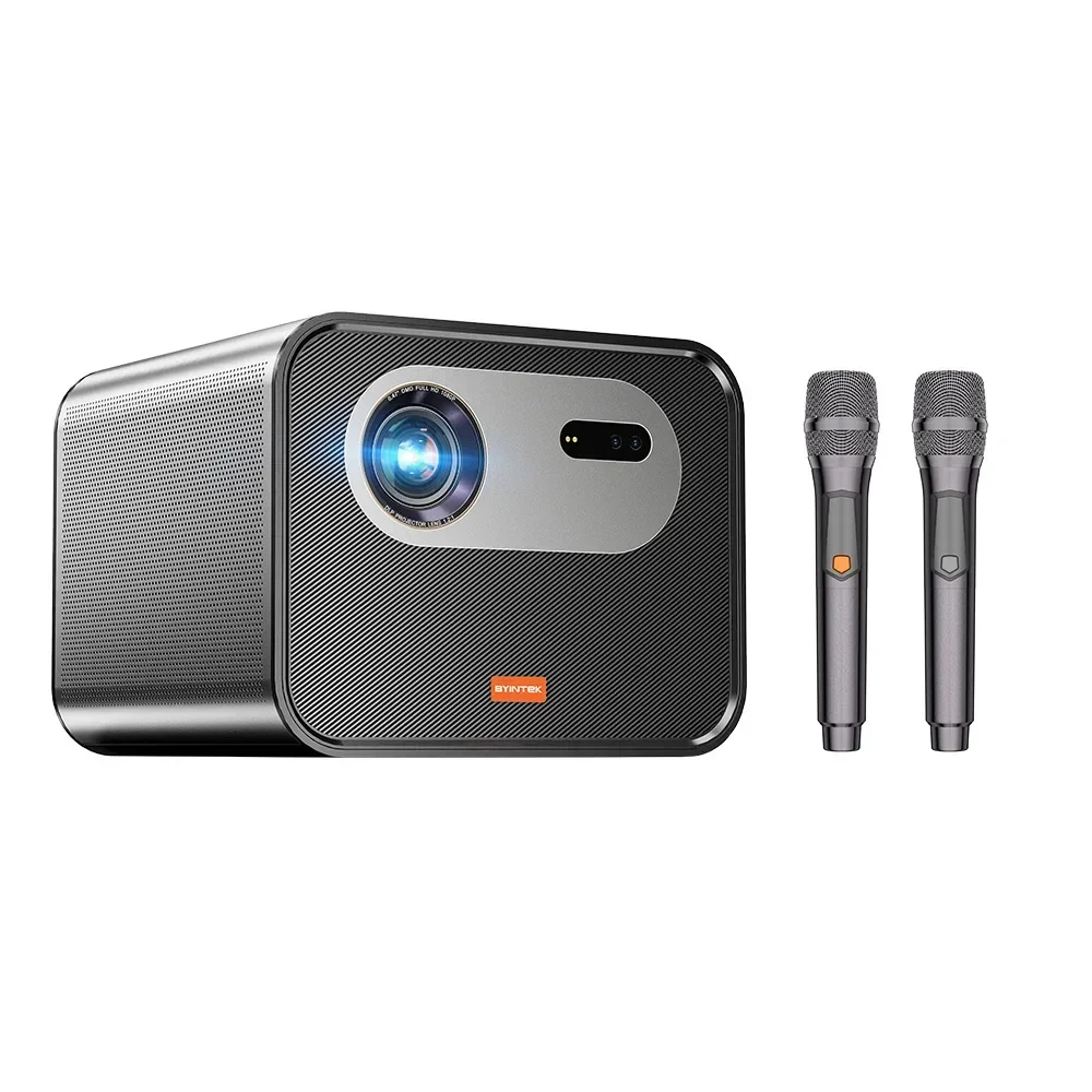 

R90 rock Portable Android 11 Smart DLP Projector 2200 Lumens 4K Full HD 3D 1080p Resolution New Model for Home Use