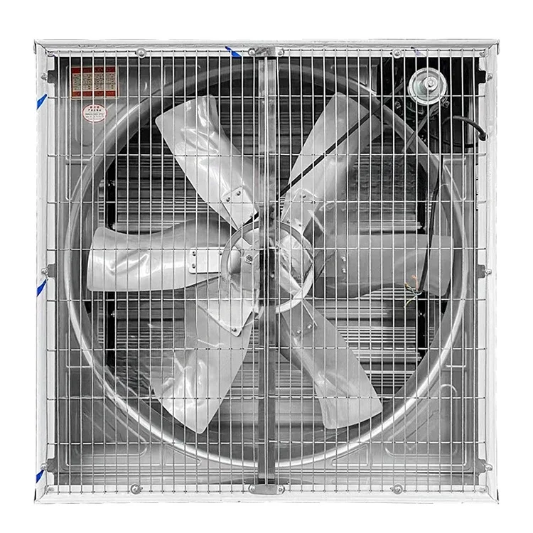 Hot Sales 44 Inch 5000 Cfm Metal 6 Iron Blades Ventilation Factory Chicken House Exhaust Fan Industrial Solar Attic Exhaust Fan