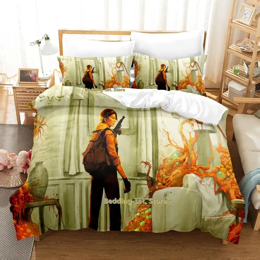 New Game Half-Life Alyx Bedding Set Single Twin Full Queen King Size Bed Set Adult Kid Bedroom Duvetcover Sets Anime Bed