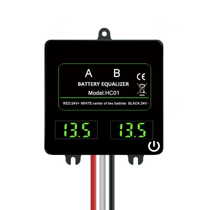 A73E-HC01-SW Battery Balancer For Two-Cell Lead-Acid Batteries Voltage Balancer Lead-Acid Battery Charger Regulator