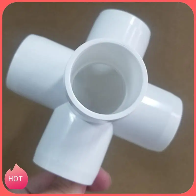 

Фитинги для труб HOT-PVC для архитектурной мебели и холодной конструкции (1-дюймовый, 5-ходовой, упаковка из 8 шт.) Белый, простой в использовании