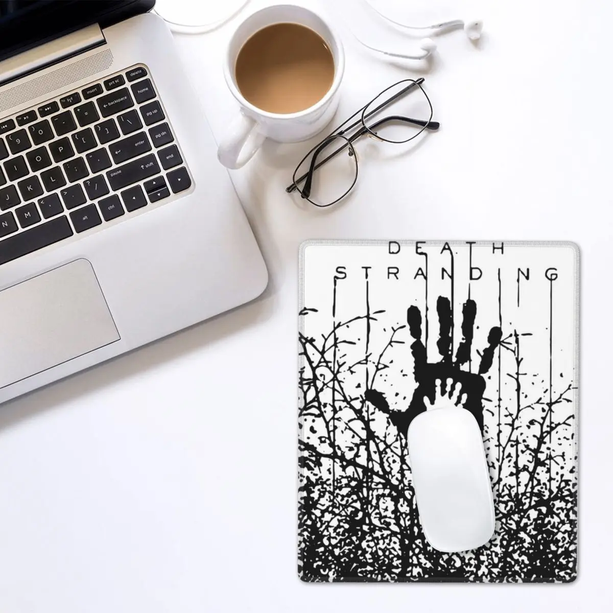 In The Forest Death Stranding Game For Fans Mouse Pad Gamer PC Laptop Mats Keyboard Computer Gaming Office Accessories Desk Mat