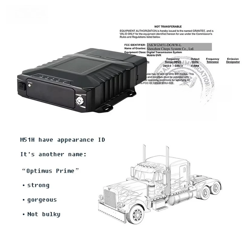 H.265 1080p Mobile Dvr Speicherkarte Adas Dms Mdvr 4ch 8ch 4g / Gps / Wifi 4 Cams für Fahrzeug