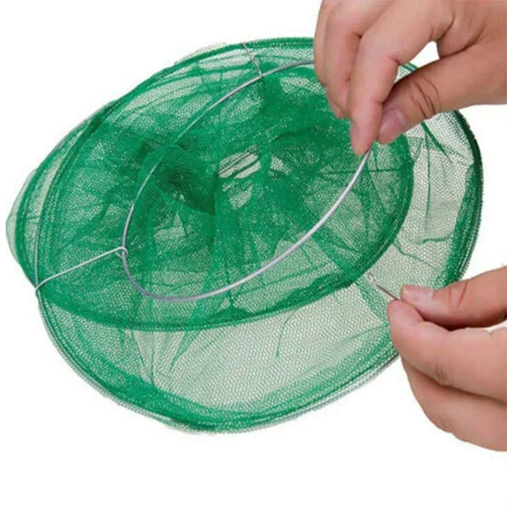 Hanging Fly Killer Net Trap Reusable Folding Flies Net Traps Practical Insects Pest Traps Pest Control Tool for Household Garden