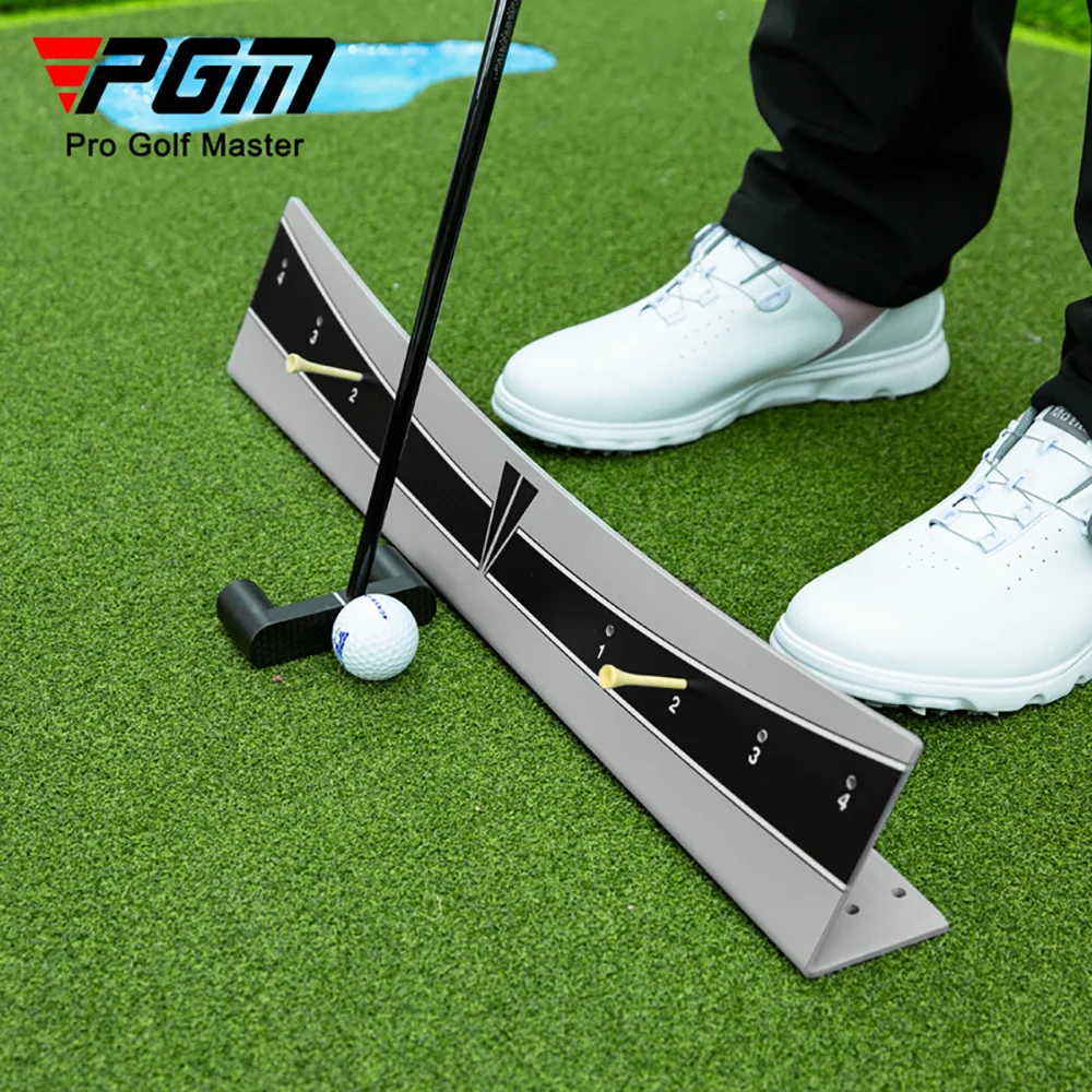 

PGM Golf Putter Balancing Training PVC Board Adjustable Exercise Putter Calibration Putter Track Golf Practice Supplies 60x10cm