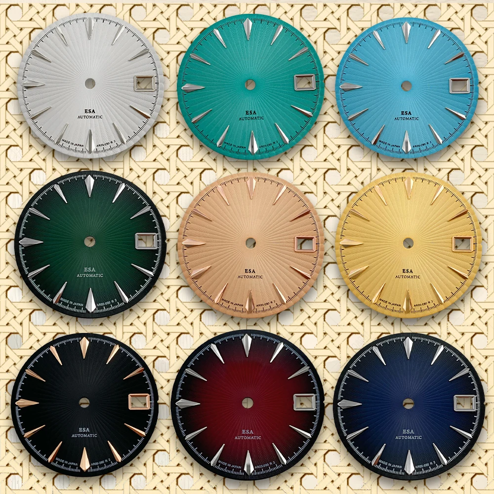 High Quality 28.5mm S Logo Dial Suitable For Cocktail NH35 NH36 Automatic Movement Watch Japanese Watch Modification Accessories