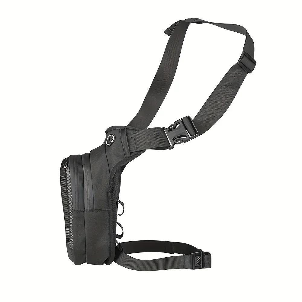 Men's Motorcycle Leg Bag Camping Leisure Waist Bag Waist Bag Travel Hiking Mountaineering Outdoor Pocket Waterproof image 6