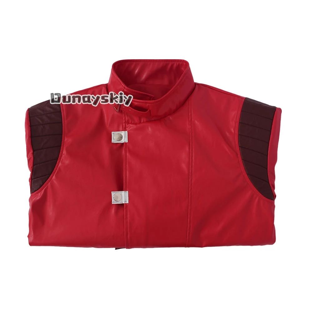 Shotaro Kaneda Cosplay Costume Full Set PU Red Motorcycle Uniform Halloween Party Uniform Fancy Cosplay Outfits Anime AKIRA view 6