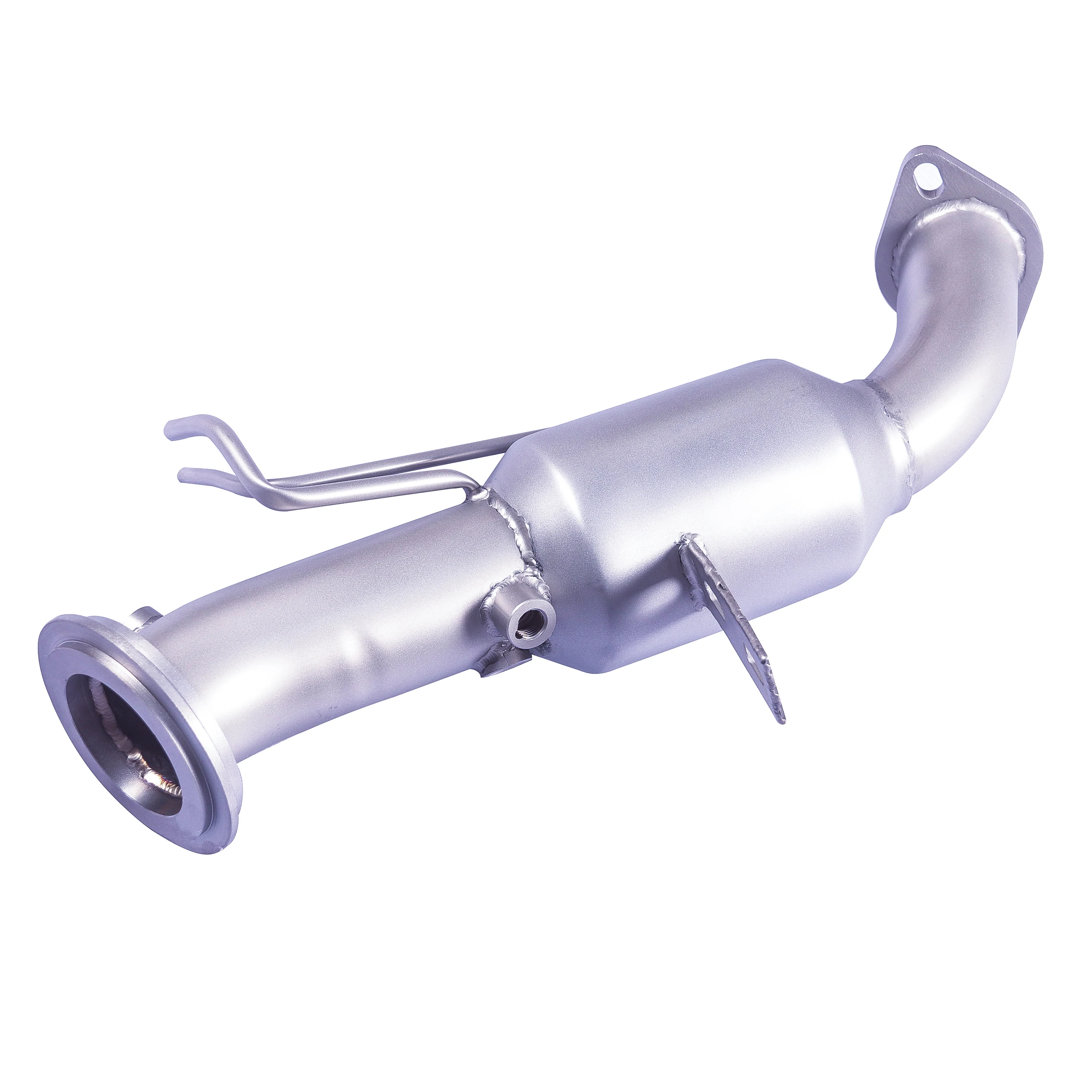 

This one for the Cadillac CT4 CT5 downpipe is a high performance stainless steel cat exhaust system.