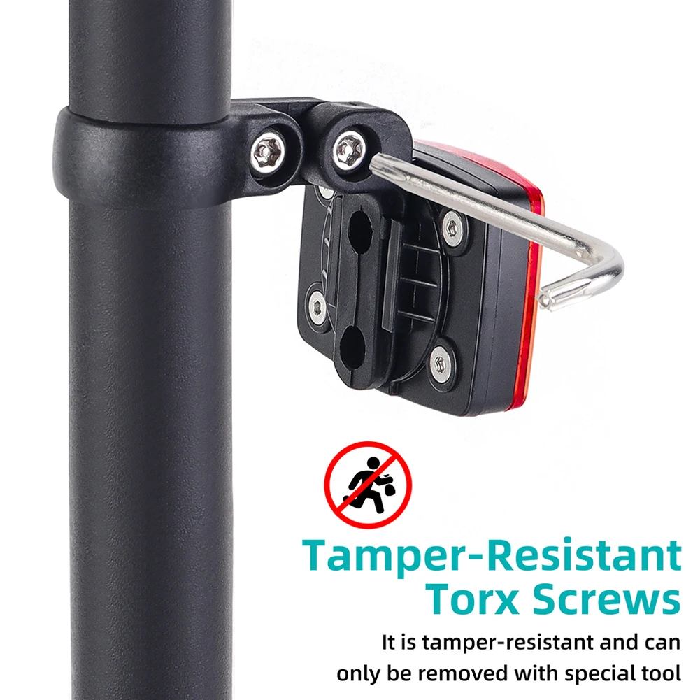 Für Air Tag Fahrrad Reflektierende Rücklicht Verdeckte GPS Tracker Halterung Fahrrad Reflektor Halter für AirTag