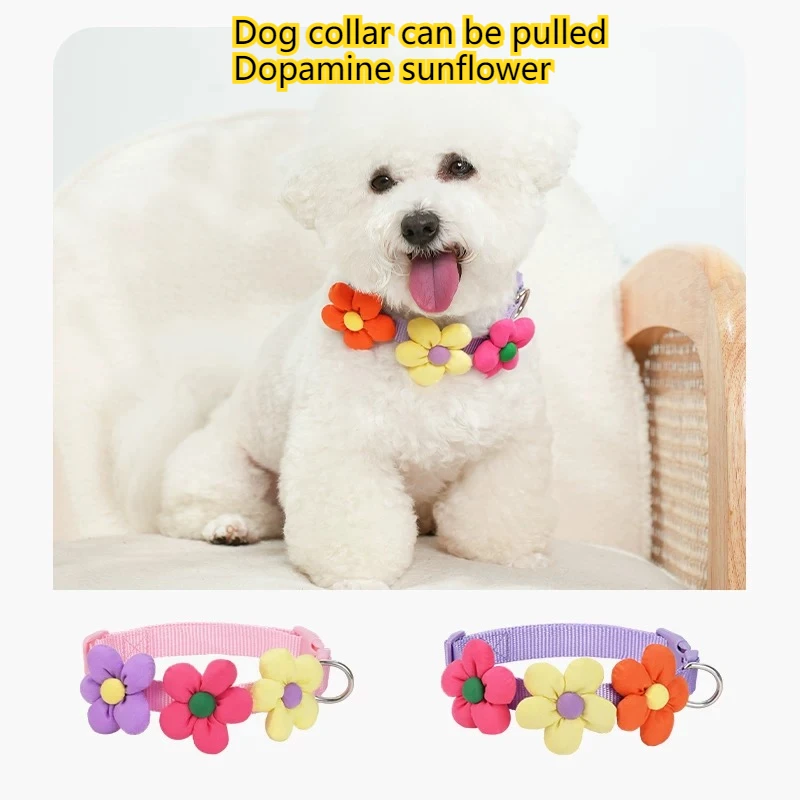 

Dog Collar Sturdy Pet Collar Large Medium Small Corgi Bigbear Special Towing Accessories Cat Puppy Dog Supplies Breathability