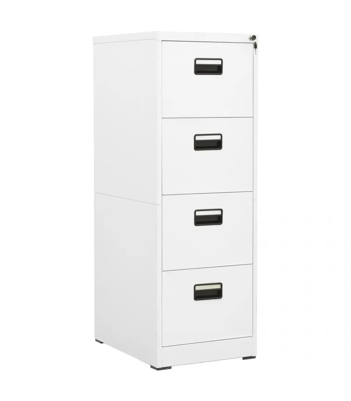 Filing cabinets white steel filing cabinet 46x62x133 cm