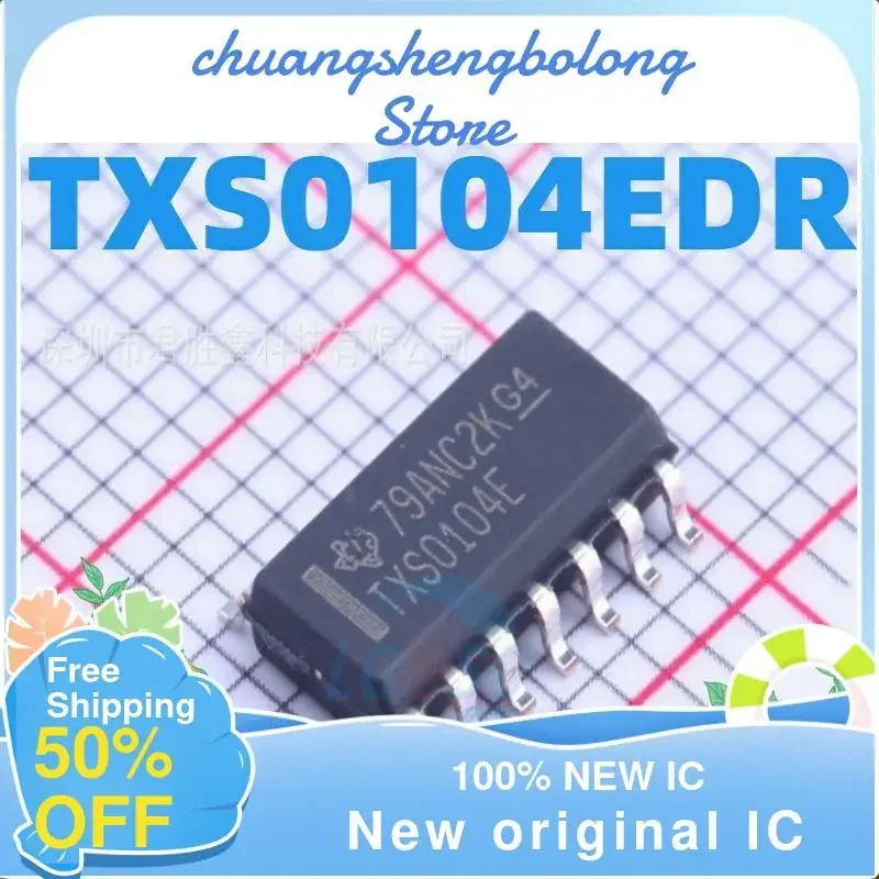 20PCS TXS0104E TXS0104ED SOP14 New original IC