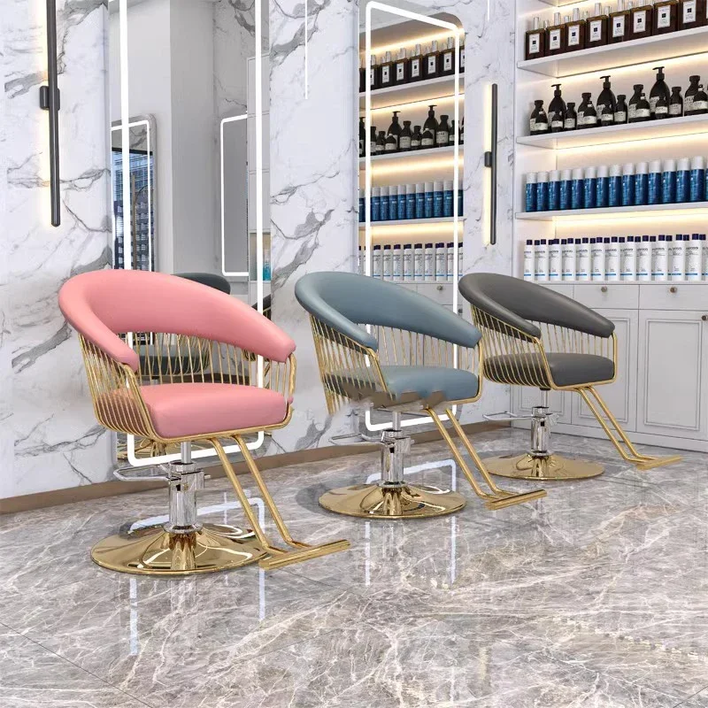 Chaise de Barbier Rétro de Luxe, Vintage, Classique, Design, Esthétique