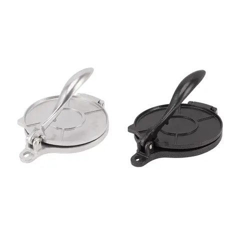 Tortilla Press Aluminum Alloy Manual Tortilla Maker Multifunctional Dough Press For Pizza Pie Patty Making