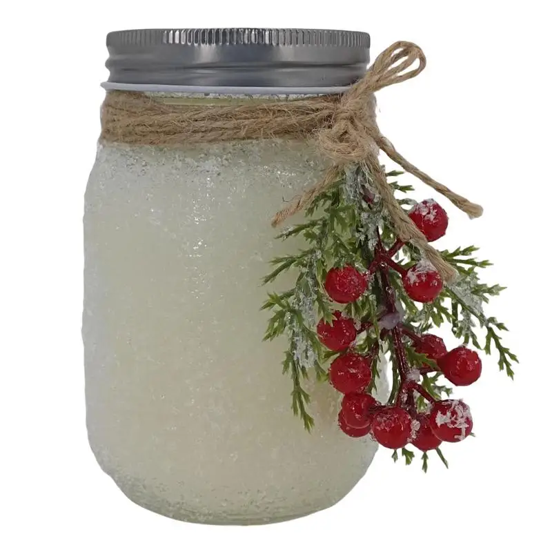 Christmas Scented Candles Mason Jar Candle Soy Candles Natural Soy Candles Vintage Jar Candle Aromatherapy Candles Wax Jar