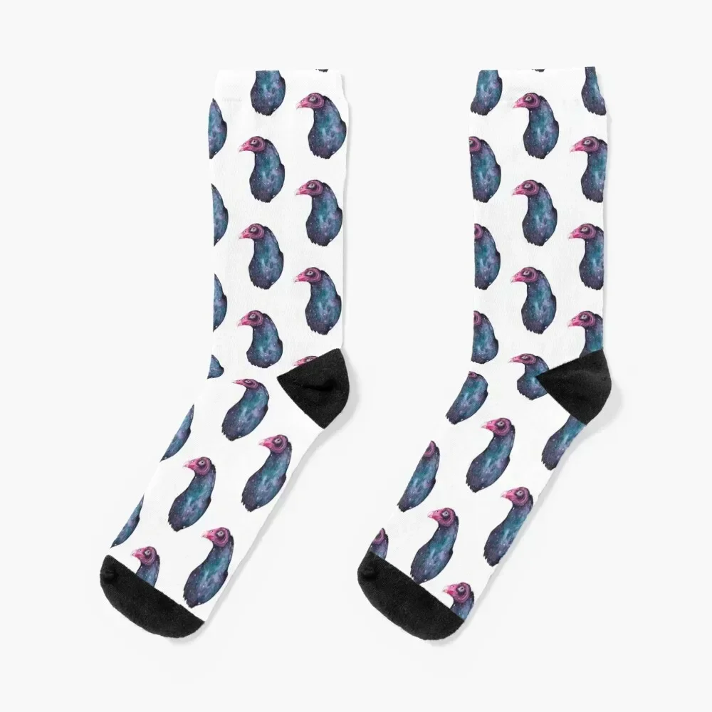 

Galaxy Turkey Vulture Socks Stockings compression Children's winter kids Designer Man Socks Women's