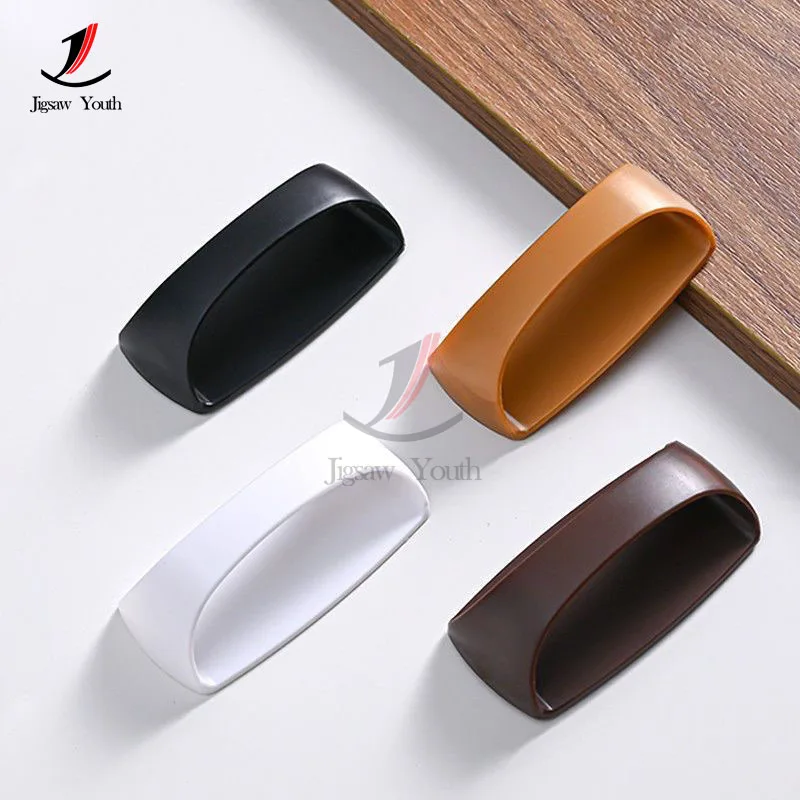 

Plastics Self-adhesive Handles Minimalist Paste Door Dandles Wardrobe Pulls Handle Window Cabinet Drawer Knob Furniture Handle