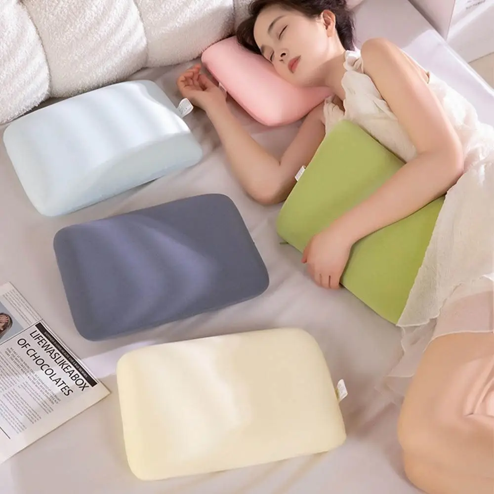 

Breathable Ice Silk Pillow Comfortable Core Four Seasons Neck Guard Pillow Lightweight Soft Texture Office Napping Pillow