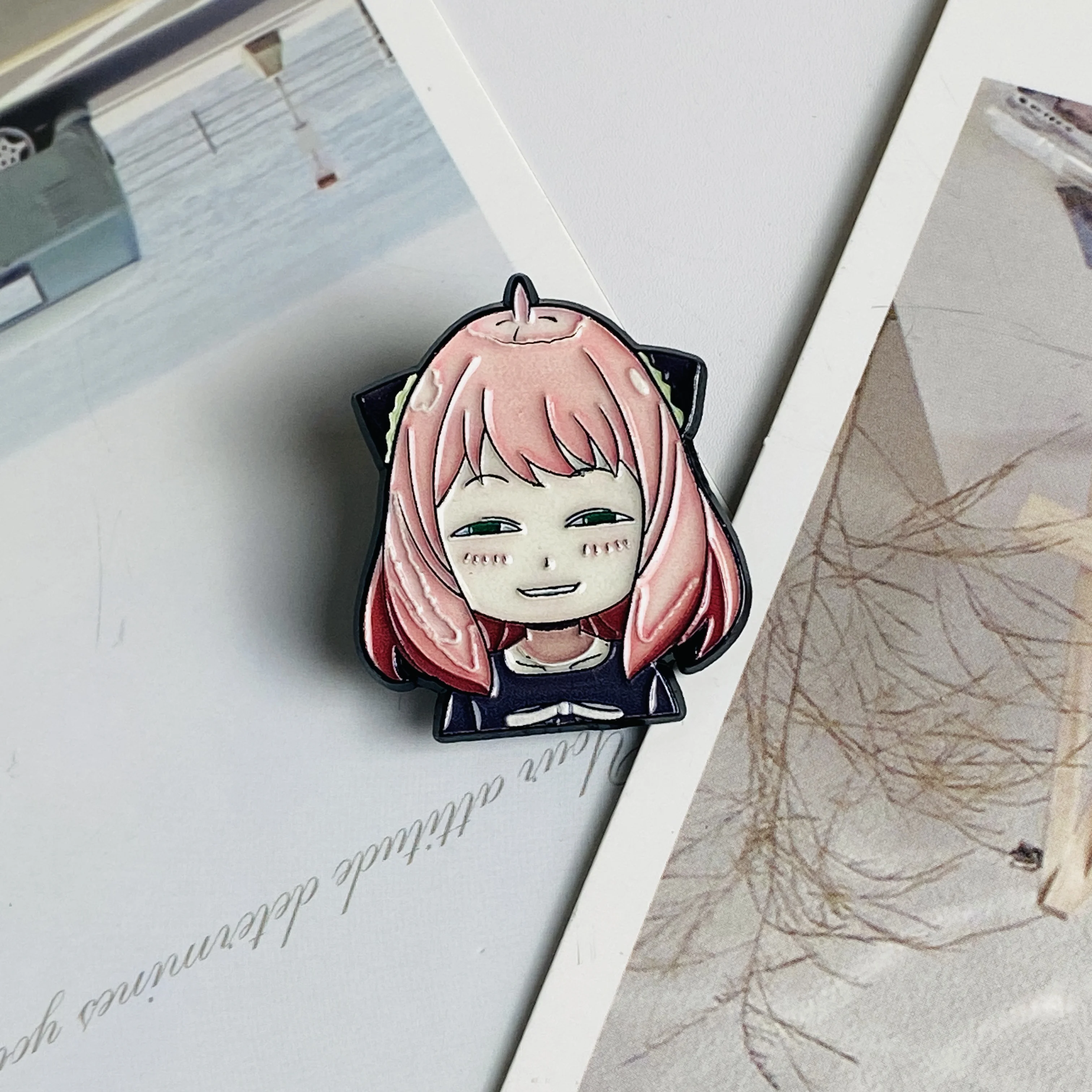 Bros Enamel pin kartun Wanita Pria pin kerah lencana pada tas ransel pakaian dekorasi Anime perhiasan hadiah anak-anak