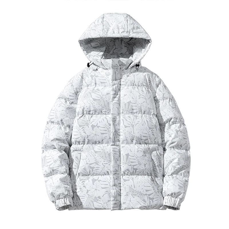 معطف رجالي من Ourege للخريف والشتاء مصنوع من القطن Jaet للاستخدام الخارجي والدفء ومقاوم للبرودة وقابل للفصل مبطن من القطن #1