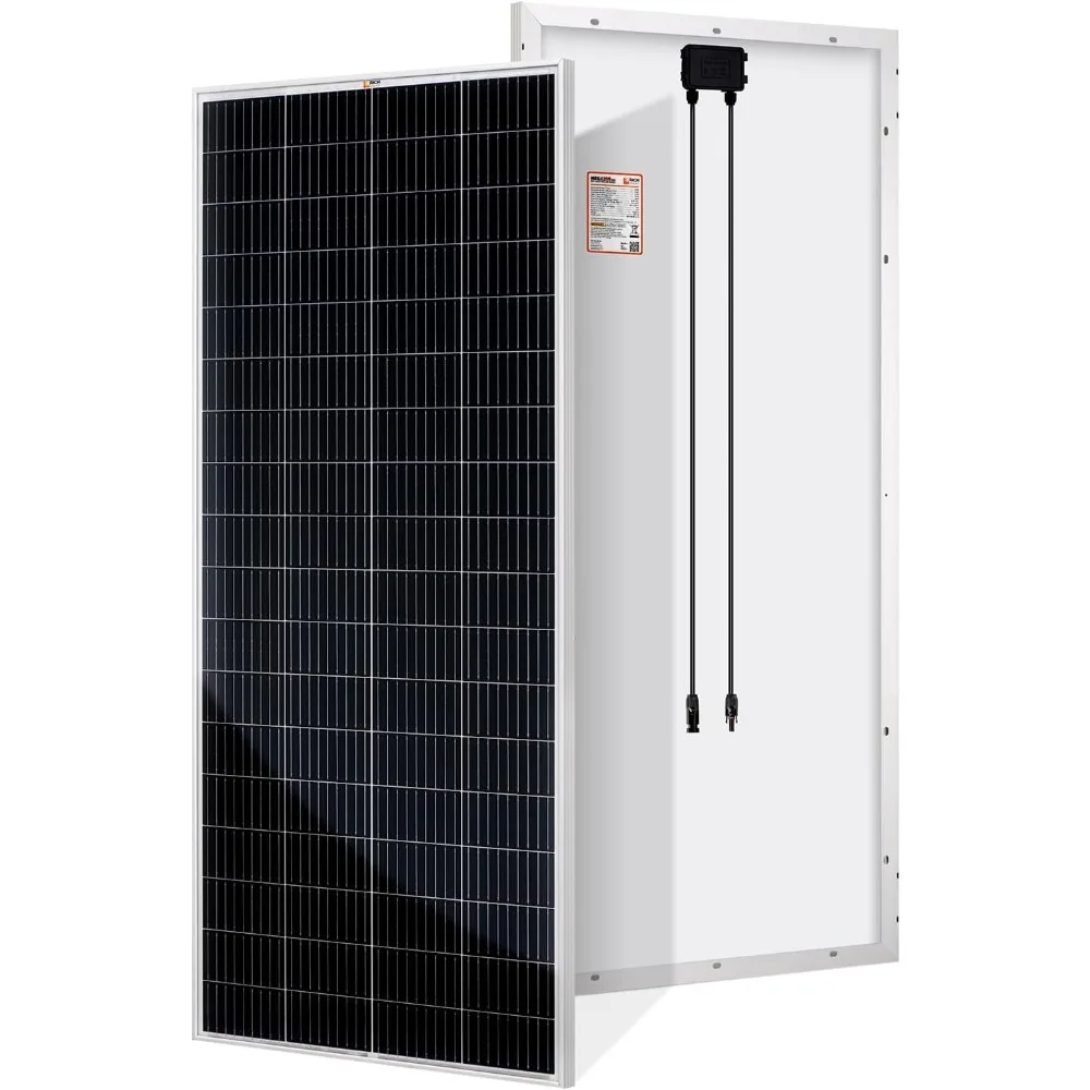 

RICH SOLAR 200 Watt 24 Volt 9BB Cell Monocrystalline Solar Panel High Efficiency Solar Module for RV Trailer Camper Marine