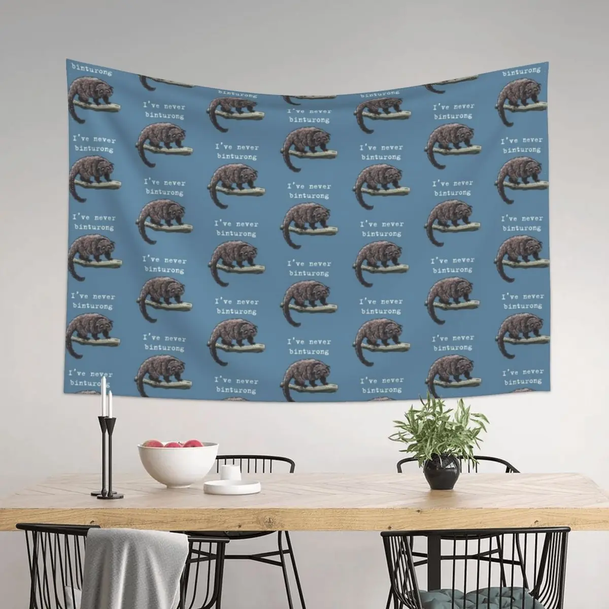 

Binturong - Animal series Tapestry Things To The Room Decorations For Room Room Decor Aesthetic Tapestry