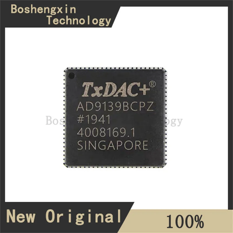 

1Pcs AD9139BCPZ is a 16-bit, high dynamic range digital-to-analog converter (DAC) LFCSP-72 AD9139BCPZ