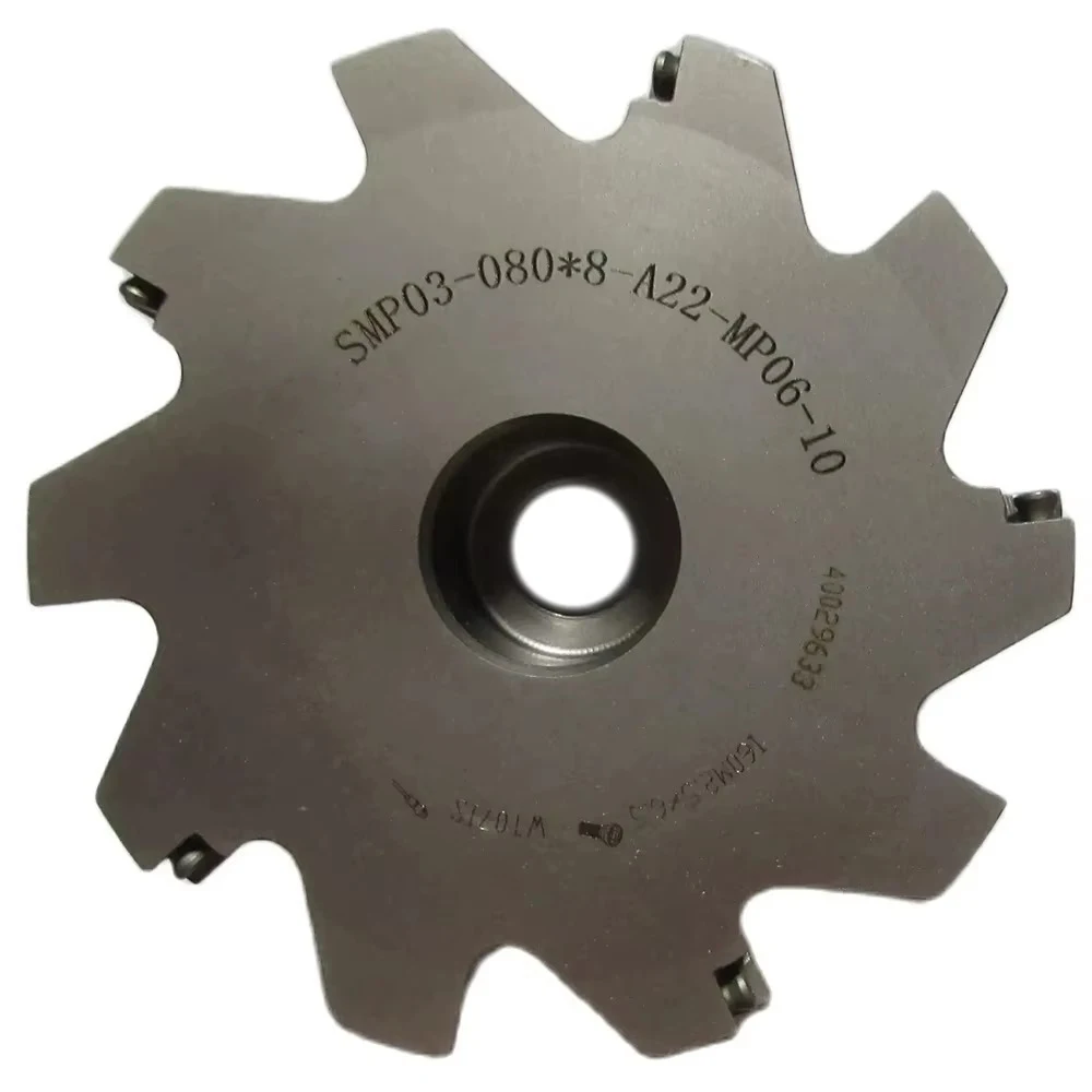 Zccスロット付きindexableフライス,SMP03-080 * 8-a22-mp06-10,smp03 kr: 90 °
