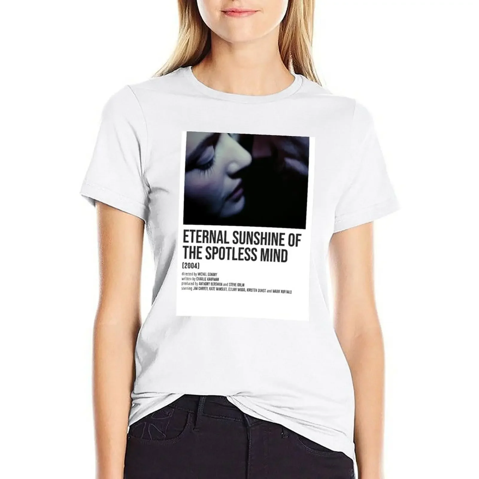 

ETERNAL SUNSHINE OF THE SPOTLESS MIND kiss T-shirt female shirts graphic tees T-shirts for Women