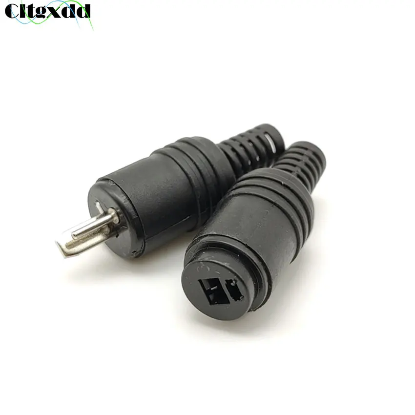 Cltgxdd 1pcs 2 Pin DIN Speaker Wire Plug 2P Hifi Loudspeaker Cable Solder Connector Male Female Socket