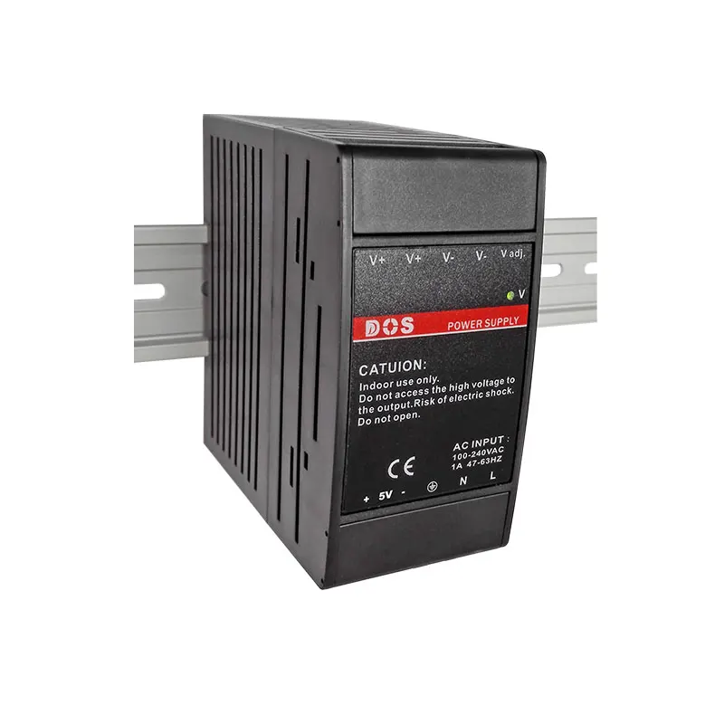 24V3A and 5V3A dual output rail type switching power supply 100W with voltage digital display function