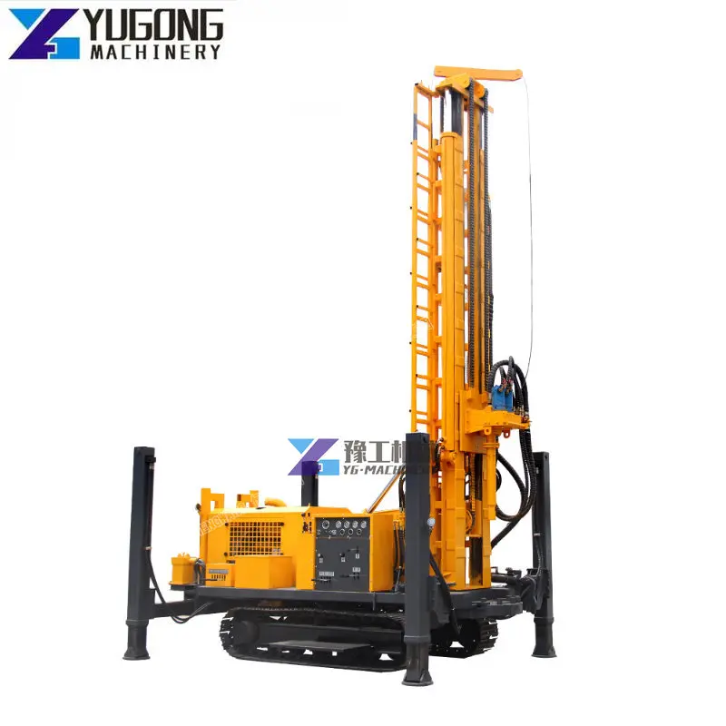 Best Price Water Drilling Rig 400m Water Drilling Machine Rig Hengwang Borehole Drilling Machine Price