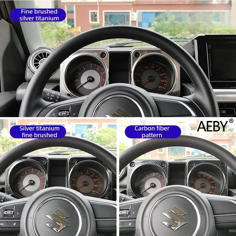 

For Suzuki Jimny 2019-2026 decorative frame cover,Accessories,Center console panel cover,Replace center console dashboard panel