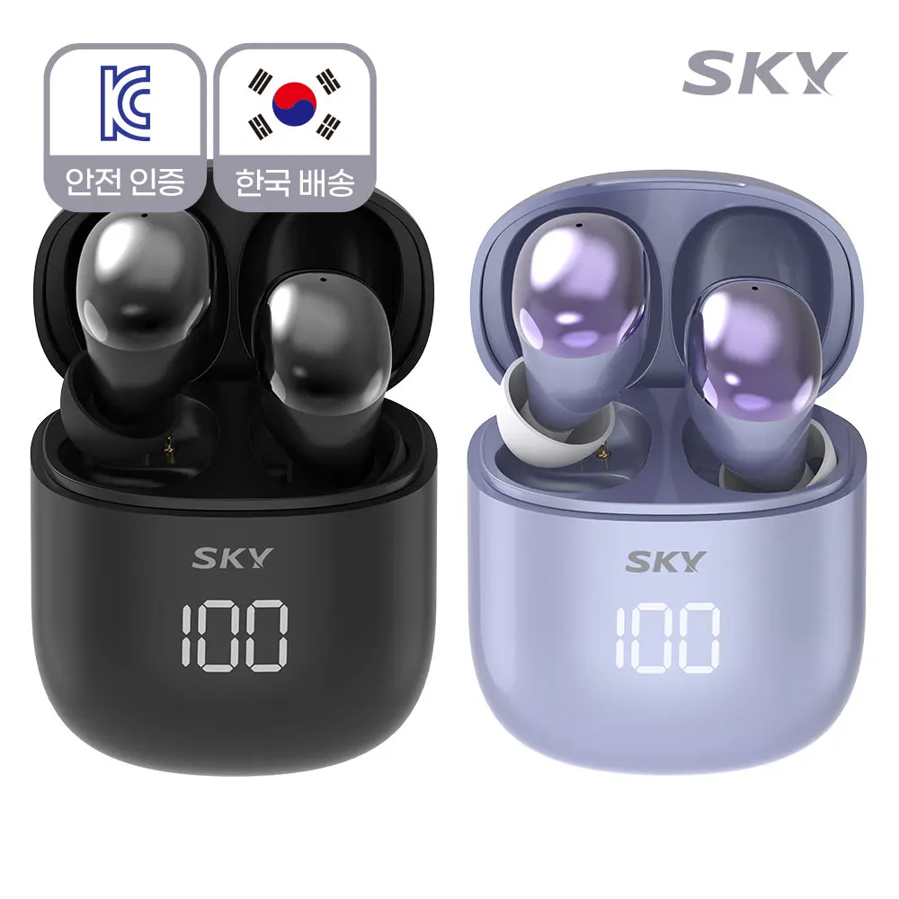 Sky FiteBuz X LED Bluetooth 5.4 Wireless Earphone