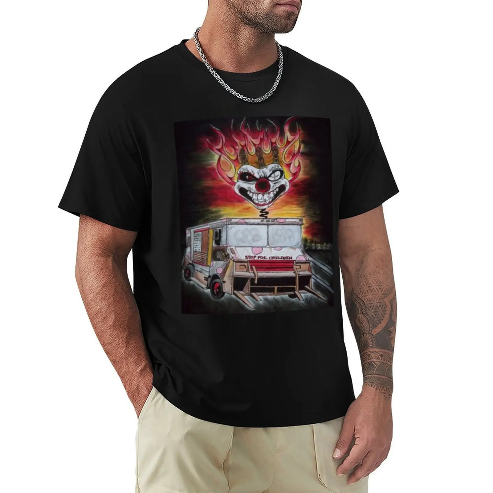 

Футболка Sweet Tooth Twisted Metal с простым принтом