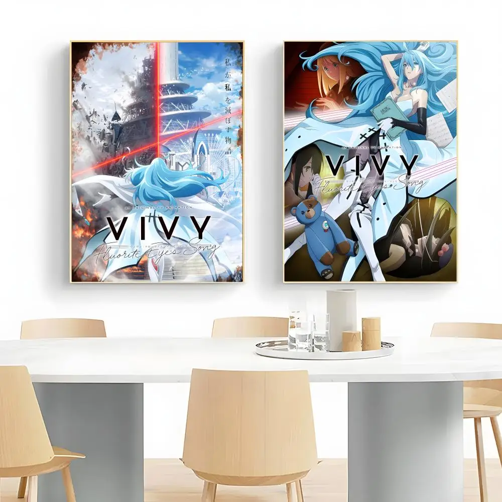 Poignant Vivy -Fluorite Eye's Songs Poster Wall Art Print Poster Decorative Mural Home Decor Gift Unframed