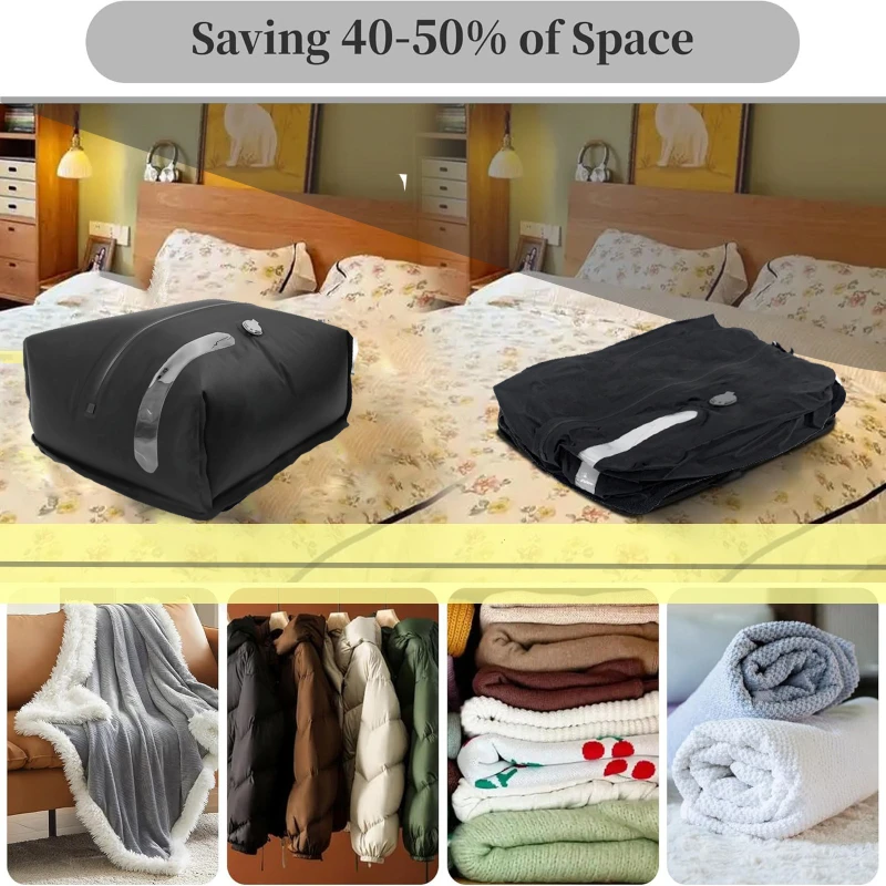 

Clothes Storage Bag Waterproof & Dustproof Vacuum Compression Bag Travel Luggage Storage Bag Suitcases Storage Compression