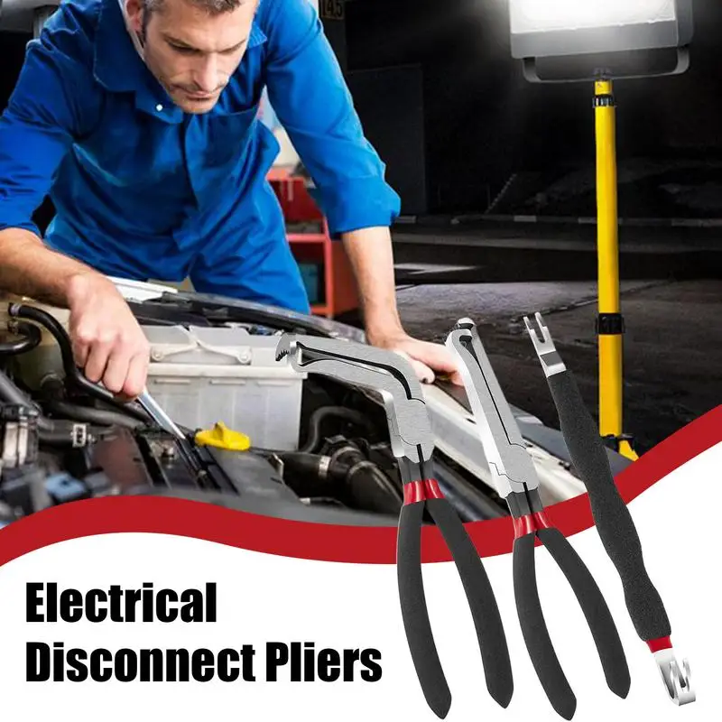 Electrical Plug Pliers Electrical Connector Pliers Wire Plug Removal Tool Hose Pipe Clamp For Quick Maintenance