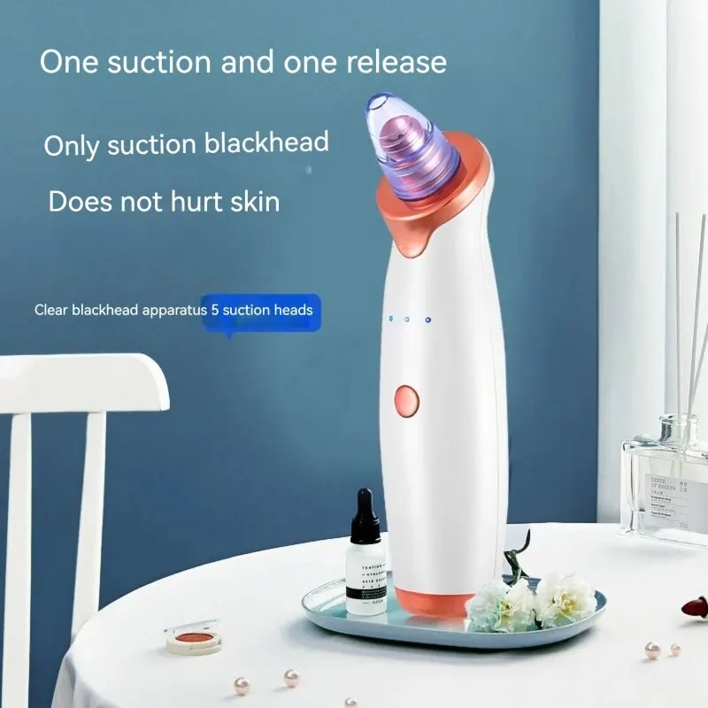 Blackhead Suction Instrument Remove Dead Skin Cells, Blackheads And Impuritie Cosmetic Face Acne Blackhead Cleanser image 2