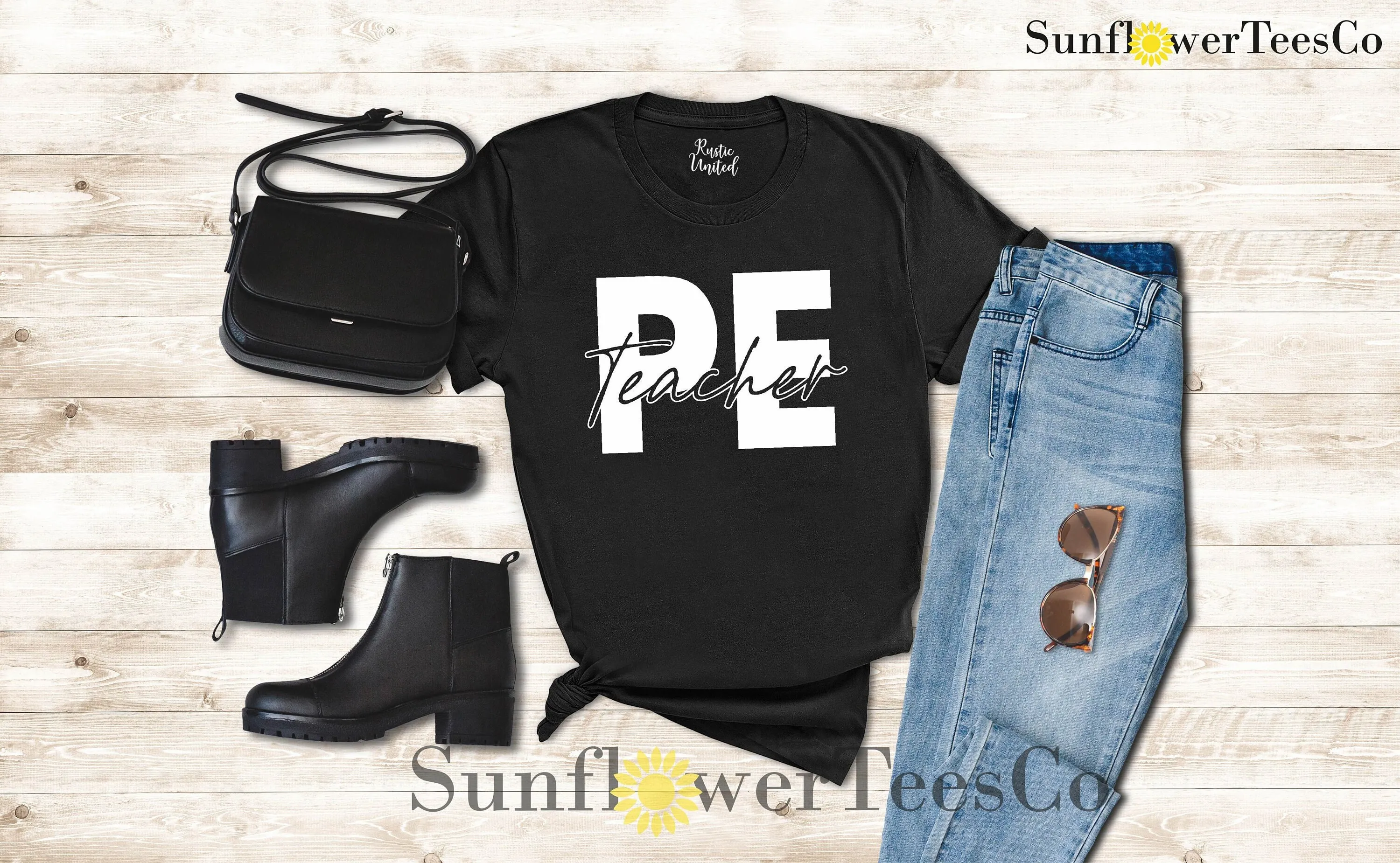 

Physical Education T Shirt PE Teacher P E Team Gym