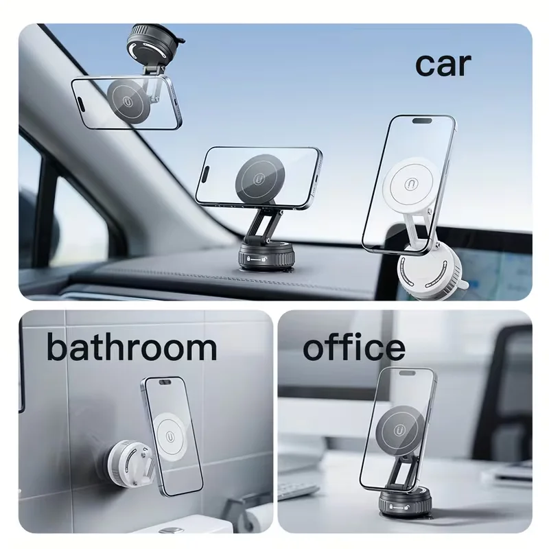 Vacuum Magnetic Car Phone Mount — product detail 4