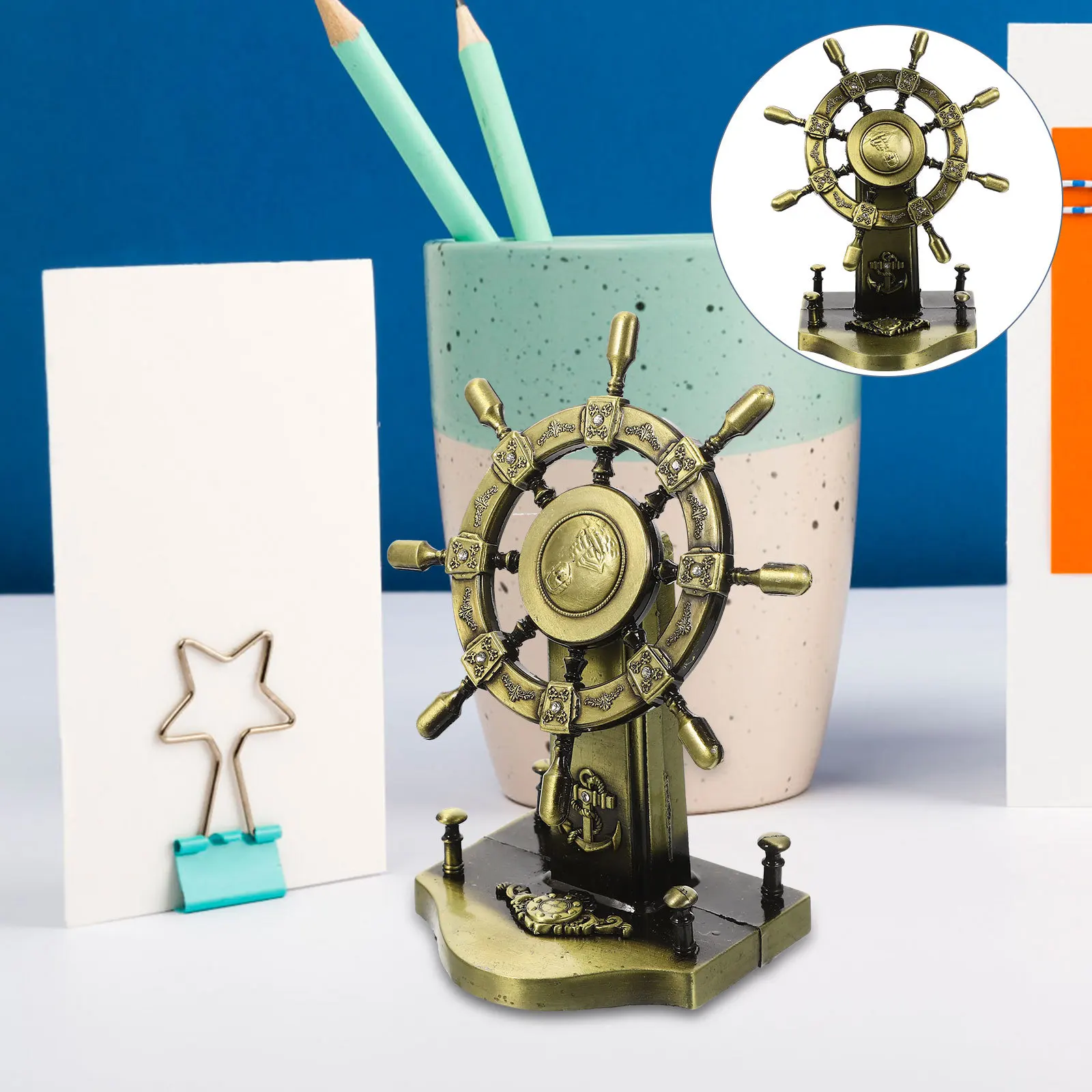 

Vintage Marine Ornament Mediterranean Style Desktop Decor Home Vintage Ornament Party Garden Nautical Theme Craft